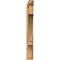 Ekena Millwork Balboa Arts & Crafts Smooth Outlooker, Western Red Cedar, 5 1/2"W x 34"D x 46"H OUT06X34X46BOA03SWR - alternate 3